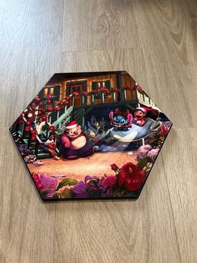 Hexagonal Disney Lilo & Stitch 11.5” X 10” Hex